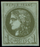 39B   1c. Olive, R II, TB - Altri & Non Classificati