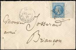 29A  20c. Bleu, T I, Bdf, Obl. Etoile 15 S. Env., Càd R. BONAPARTE 22/12/(68), TTB - Other & Unclassified