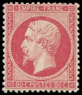 24   80c. Rose, Frais Et TB - Altri & Non Classificati