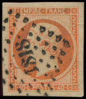 16   40c. Orange, Obl. PC 1818, Grandes Marges, TTB - Sonstige & Ohne Zuordnung