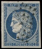 4    25c. Bleu, Obl. PC, TB - Other & Unclassified