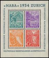 SUISSE BF 1 : Naba 1934, TB - Other & Unclassified