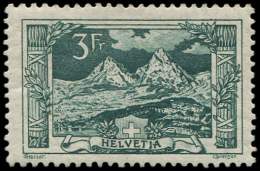 SUISSE 142 : 3f. Vert, TB - Other & Unclassified