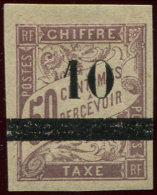 SENEGAL Taxe 1 : 10 S. 50c. Lilas, TB - Other & Unclassified