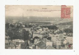 Cp , 92 , MEUDON , Panorama , Issy Les Moulineaux Et Paris , Vue Prise De La Terrasse , Voyagée 1906 - Meudon