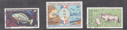 AFARS ET ISSAS PA N° 66 78 80 OBLITERES POISSON POMPIDOU ORYX - Used Stamps