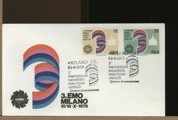 ITALIA - FDC - Esposizione Mondiale MACCHINE UTENSILI  1979 - F.D.C.