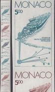 Monaco 1983 Y&T 1403. Bande De 5 Essais De Couleurs. Activités Industrielles De La Principauté. Technologie Pétrolifère - Aardolie