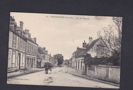 Prix Fixe Chateauneuf  (28)  Rue De Verneuil (animée Ed. Foucault) - Châteauneuf