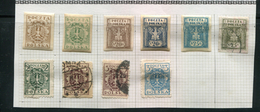 Pologne Lots De Timbres Neufs Avec Charnière Ou Oblitérés - Altri & Non Classificati