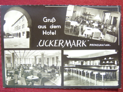 GERMANY / PRENZLAU - HOTEL " UCKERMARK" / RESTAURANT / 1960-70 - Prenzlau