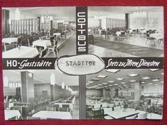 GERMANY / COTTBUS - HO GASTSTATTE " AM STADTTOR" / 1960-70 - Cottbus