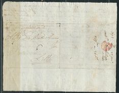 PAYS-BAS 1695 Marque Postale Amsterdam à Lille (rare) - ...-1852 Vorläufer