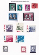 DDR - Collection Vendue Page Par Page - Timbres Oblitérés - Neufs */** (avec Ou Sans Charnière) - B/TB - Used Stamps