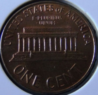 USA - 1964 - KM 201 - 1 Cent - W/o Mintmark - XF - 1959-…: Lincoln, Memorial Reverse