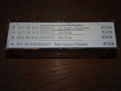 Coffret De 5 Livres Maupassant : De Tunis à Kairouan, En Sicile, Sur L'eau, Pour Gustave Flaubert, En Bretagne, NEUF - Loten Van Boeken