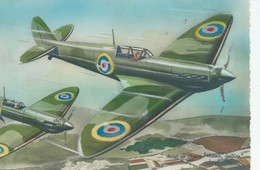 AVION AVIATION ILLUSTRATEUR PETIT LOUIS CHASSE VICKERS SPITFIRE - 1939-1945: 2ème Guerre