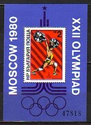 BULGARIA - 1979 - Jeux Olimpiques M'80 V - Bl** Rare - Weightlifting