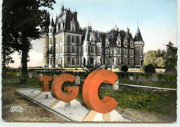 DEP 18 VOUZERON C.G.T. OEUVRES SOCIALES AERIUM JEAN PIERRE TIMBAUD LE CHATEAU AVEC LE SIGLE C.G.T. - Vouzeron