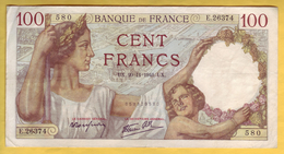 BILLET FRANCAIS - 100 Francs Sully 20-11-1941 TTB+ - 100 F 1939-1942 ''Sully''