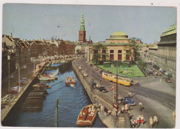 DANEMARK,DENMARK,COPENHAGUE ,copenhagen,péniche,tramway - Dinamarca