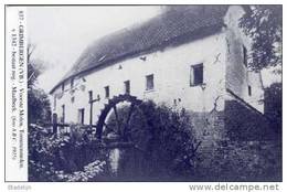 GRIMBERGEN (Vlaams-Brabant) - Molen/moulin - Blauwe Prentkaart Ons Molenheem Van De Nog Bestaande Tommenmolen In 1935 - Grimbergen