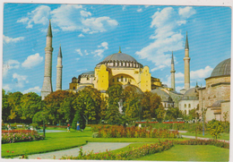 TURQUIE,TURKEY,TURKIYE,CONSTANTINOPLE,ISTANBUL,SAINT SOPHIA,aya Sofya,jardin,parc - Turquie