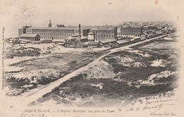 BERCK   62  PAS DE CALAIS   CPA    L'HOPITAL MARITIME VUE PRISE DU PHARE - Berck