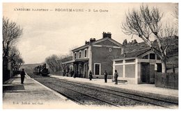 07  -- ROCHEMAURE -- La Gare - Rochemaure