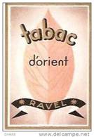 VINTAGE PERFUME FRENCH LABEL - RAVEL ´´ TABAC D'ORIENT  ´´ - Labels