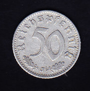 ALLEMAGNE, KM 96, 50 Pf, 1939J. (5AP62) - 50 Reichspfennig