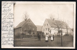 A0168 - Alte Ansichtskarte - Berthelsdorf Herrnhut - Gel 1908 - Herrnhut