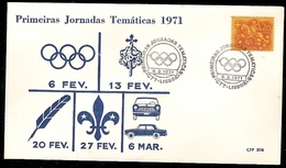 Portugal & FDC Jamboree, First Thematic Days, Lisbon 1971 (1091b) - Oblitérés