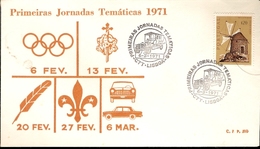 Portugal & FDC Jamboree, First Thematic Days, Lisbon 1971 (1091d) - Usati