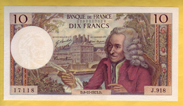 BILLET FRANCAIS - 10 Francs Voltaire 8-11-1973 TTB+ - 10 F 1963-1973 ''Voltaire''