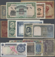 Set Of 83 Banknotes From Various Asian Countries Containing Singapore, Malaya, French Indochina, India, Burma,... - Other - Asia