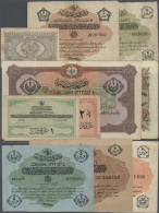 Set Of 23 Banknotes Containing 1x 1 Livre P. 68a (taped, VG), 3x 1 Livre P. 99 (F And F-), 5x 1 Piastre P. 85 (F To... - Turkey