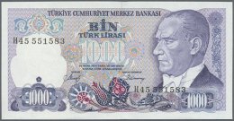 1974/1997 (ca.), Ex Pick 187-206, Quantity Lot With 1526 Banknotes In Good To Mixed Quality, Sorted And Classified... - Turkey