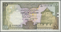 1982/2005 (ca.), Ex Pick 92-115, Quantity Lot With 438 Banknotes In Good To Mixed Quality, Sorted And Classified By... - Sri Lanka