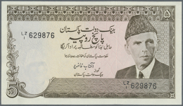 1975/2008 (ca.), Ex Pick 24-53, Quantity Lot With 673 Banknotes In Good To Mixed Quality, Sorted And Classified By... - Pakistan