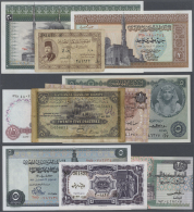 Set Of 50 Banknotes From 1940 To 2010, No Doubles, Mostly UNC, Including Piastre Issues, Please Come To View This... - Egypt