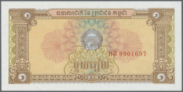 1956/2007 (ca.), Ex Pick 4-58, Quantity Lot With 2695 Banknotes In Good To Mixed Quality, Sorted And Classified By... - Cambodia