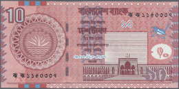 1972/2011 (ca.), Ex Pick 6-53, Quantity Lot With 863 Banknotes In Good To Mixed Quality, Sorted And Classified By... - Bangladesh