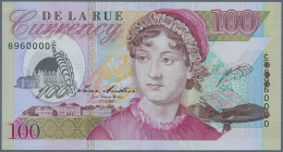 Great Britain: Polymer Test Note "Jane Austen 100" Printed By De La Rue Currency Intaglio On Polymer Substrate With... - Specimen