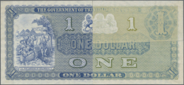 1 Dollar ND(1905-26) Uniface Proof P. 1p. This Highly Rare Note And One Of The First Issues Of Trinidad &... - Trinidad & Tobago