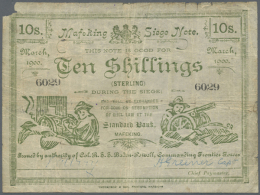 Siege Of Mafeking, 10 Shillings 1900, Issued By Colonel Baden-Powell (Commander Of The Frontier Forces), P.S654 In... - South Africa