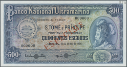 500 Escudos 1956 Specimen P. 39s In Condition: UNC. (D) - Sao Tome And Principe