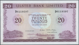 20 Pounds 1988 P. 328c, Light Dint At Right, Condition: AUNC. (D) - Other & Unclassified