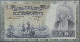 20 Gulden 1941 P. 54 Replacement Note, Light Handling And Creases In Paper But Still Very Crisp With Original... - Other & Unclassified