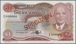 1 Kwacha 1976 Specimen P. 14s In Condition: UNC. (D) - Malawi